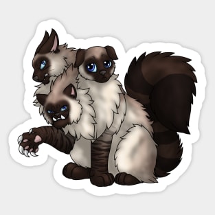 CerPURRus: Seal Lynx Point Sticker